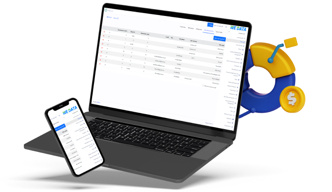 المشتريات -  احصل على القوة مع      WEDATA ERP  
